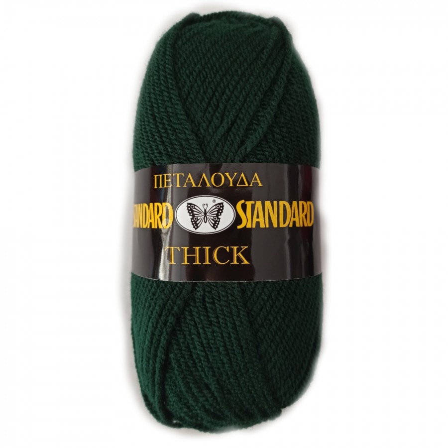 Νήμα Standard thick - 336 Πράσινο κυπαρισσί 