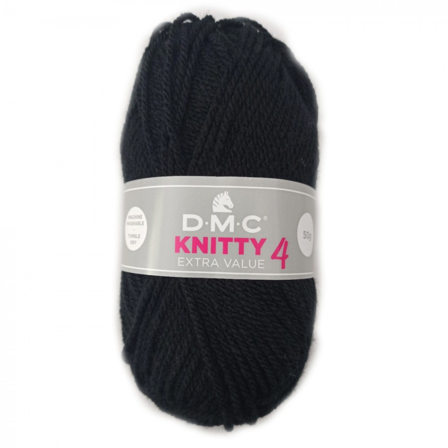 Νήμα Knitty 4 - 965 Μαύρο