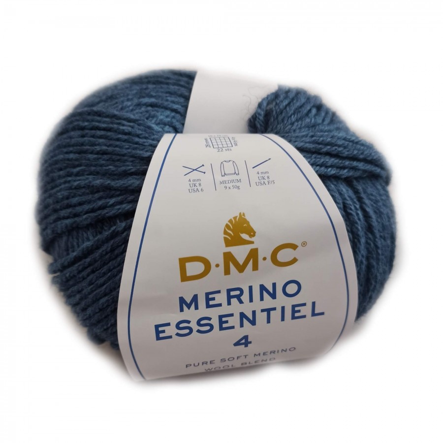 Νήμα Merino Essentiel 50gr. - 887 μπλε ραφ 
