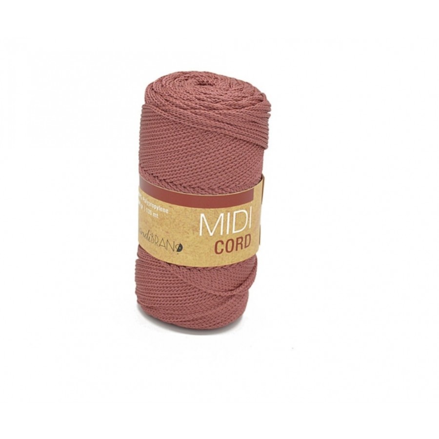 Κορδόνι midi cord - κεραμιδί σαπιο μήλο 096