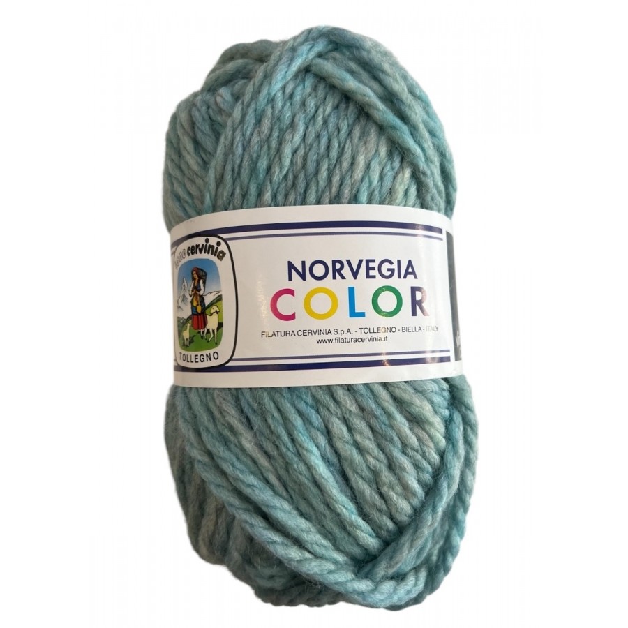 Νήμα Norvegia color - Πράσινο μέντας 1031