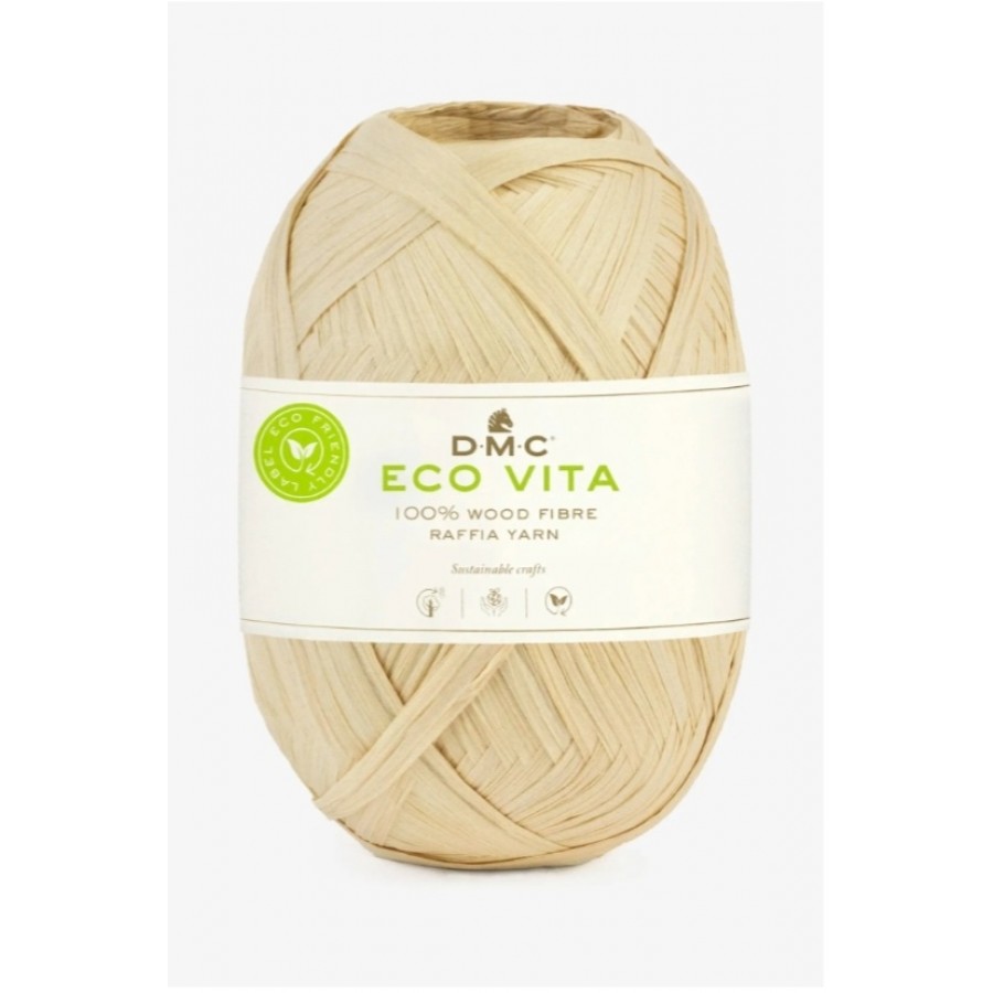 Νήμα eco vita raffia - 032 μπεζ ανοιχτό
