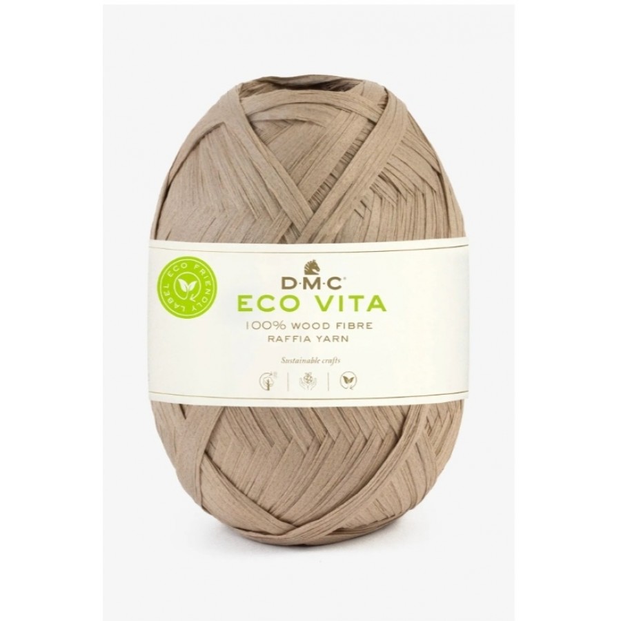 Νήμα eco vita raffia - 03 μπεζ πούρου